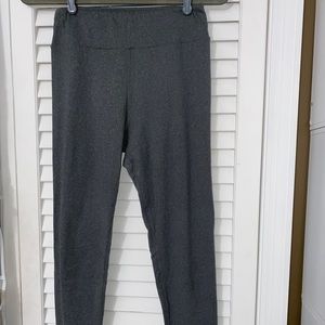Solid- heathered gray/grey leggings (Lularoe) OS